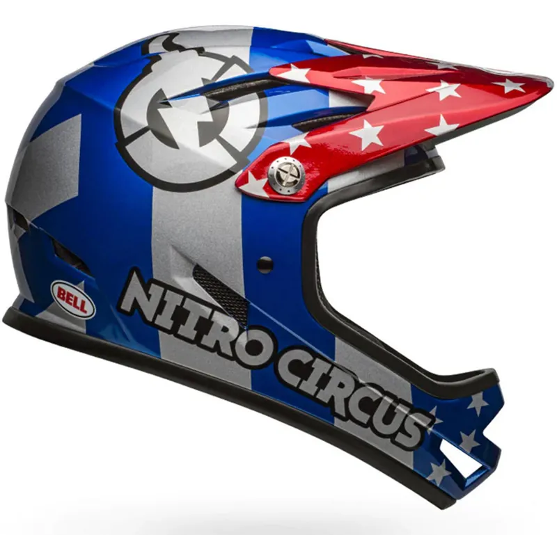 Bell Sanction MTB Full Face Helmet Blue-3